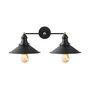 Opviq Conical - 12190 Lámpara de pared Negro y Oro